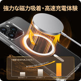 クリアケース iPhone 12/12 mini/13 mini/14 Pro用 magsafe対応
