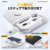 「バリ楽Box」NIMASO 強化ガラスフィルム iPhone 12/12 Pro用 高通過率【2枚】