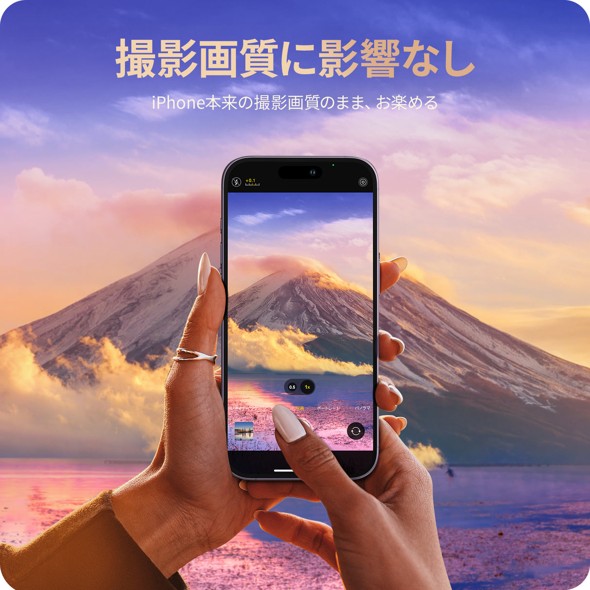 iPhone 14 pro/14 Pro Max/14 Plus/14/13 Pro Max/13 Pro/13 mini/13用 カメラフィルム 撮影画質に影響なし