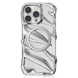NIMASO iPhone 16 Pro/Pro Max用ケース MagSafe対応  スケルトンデザイン おしゃれ 耐衝撃