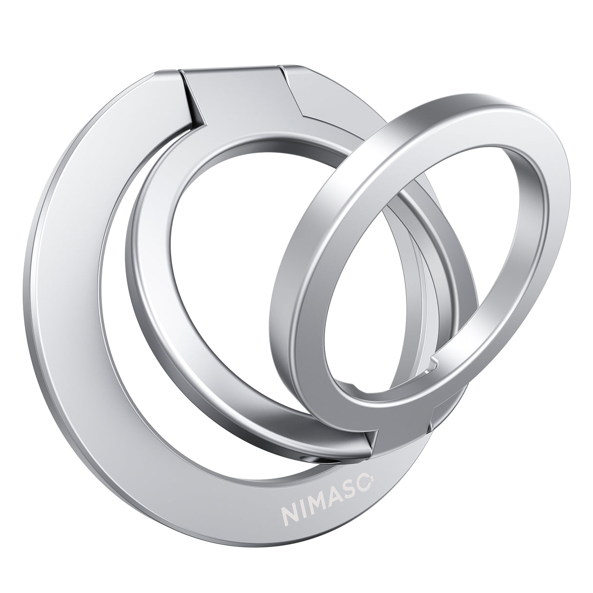 [2025 New Model] NIMASO Smartphone Ring, MagSafe Compatible, Smartphone Drop Prevention, 360-Degree Rotation, Ring Holder Compatible with All iPhone &amp; Android Models 