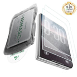 NIMASO 适用于 iPhone 17/Pro/Pro Max/Air 的防眩光钢化玻璃膜，带自动除尘引导框（2 片装） 